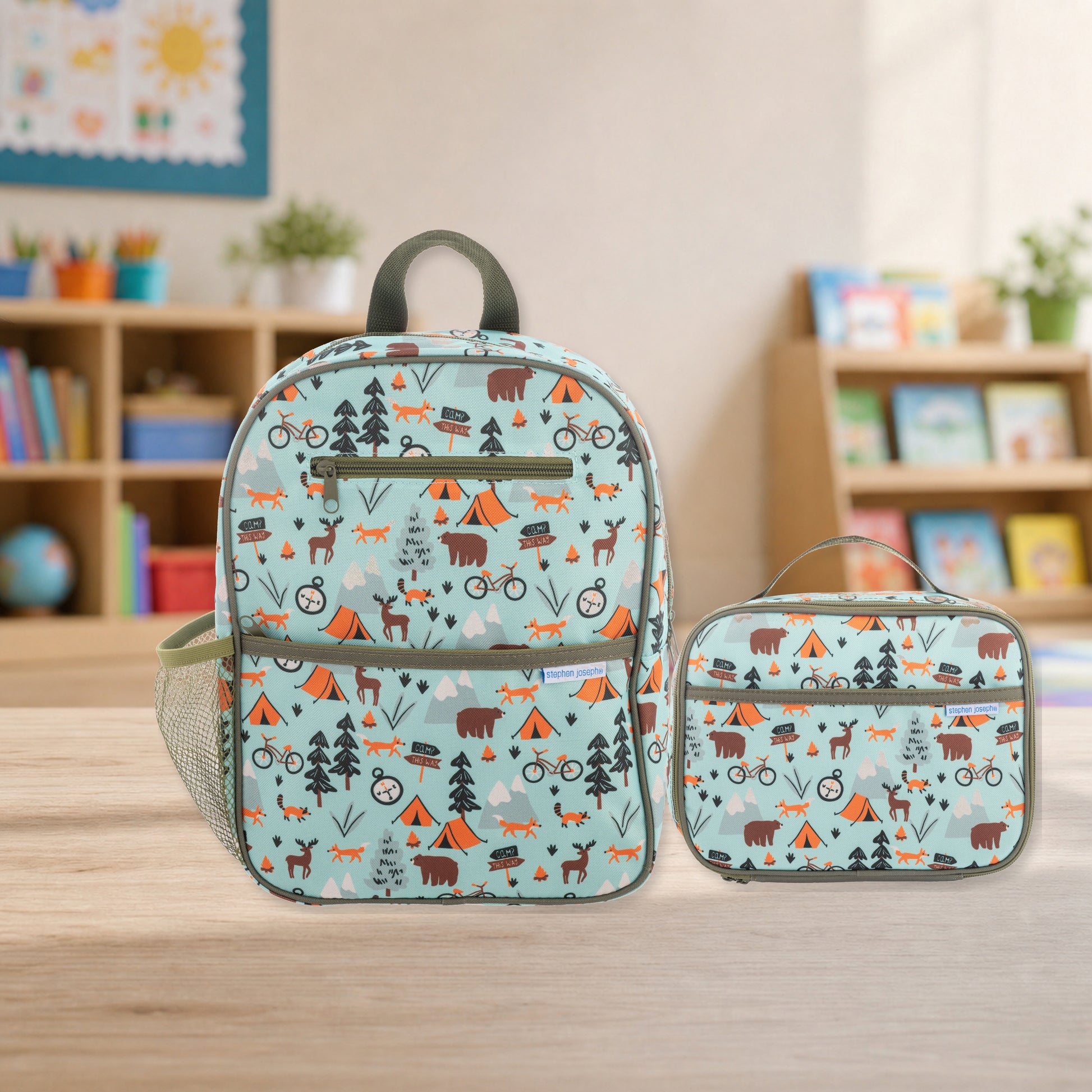 Personalized Outdoor Backpack Set, Stephen Joseph | NautiTown