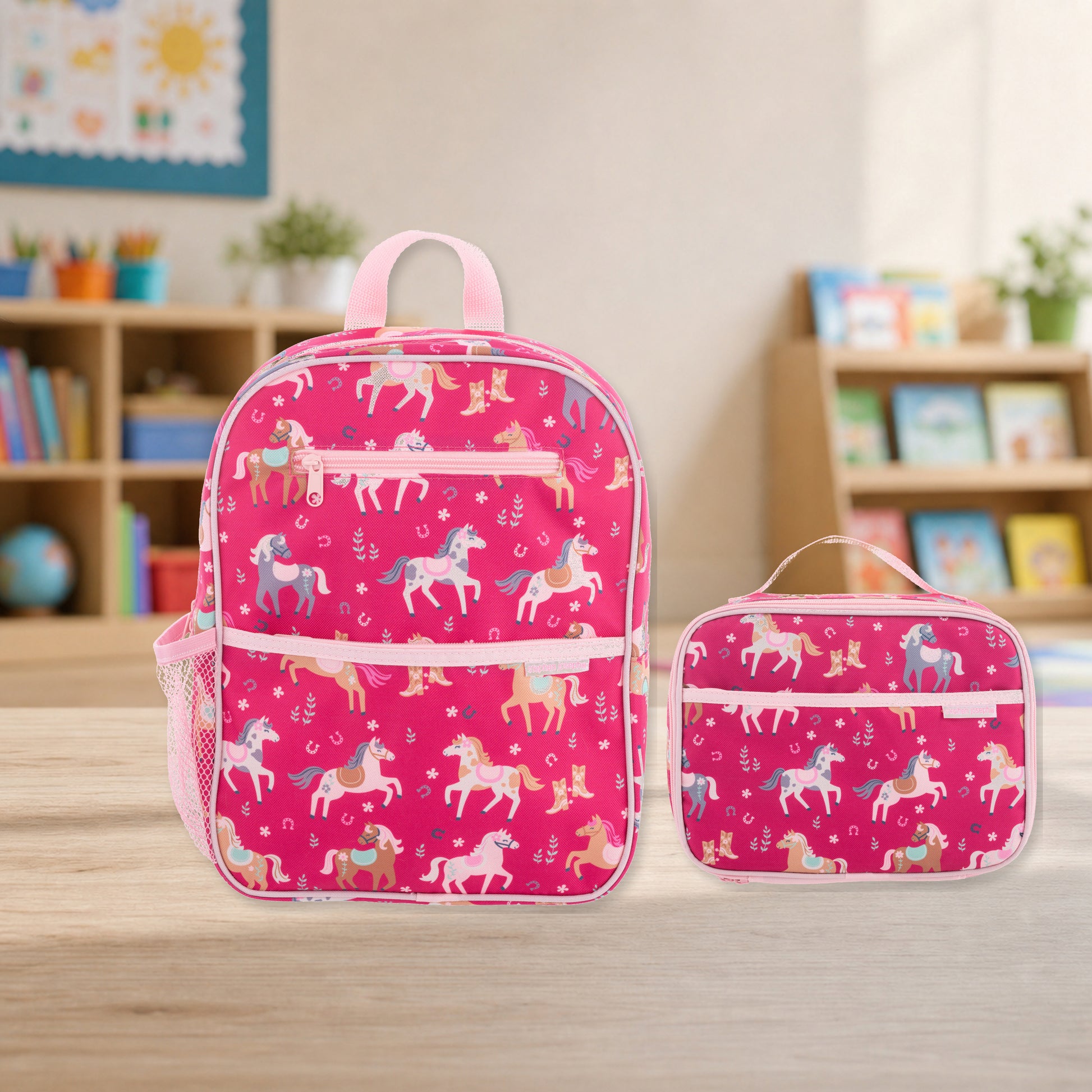 Personalized Horse Backpack Set, Stephen Joseph | NautiTown
