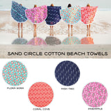 Large Sand Circle Beach Towel