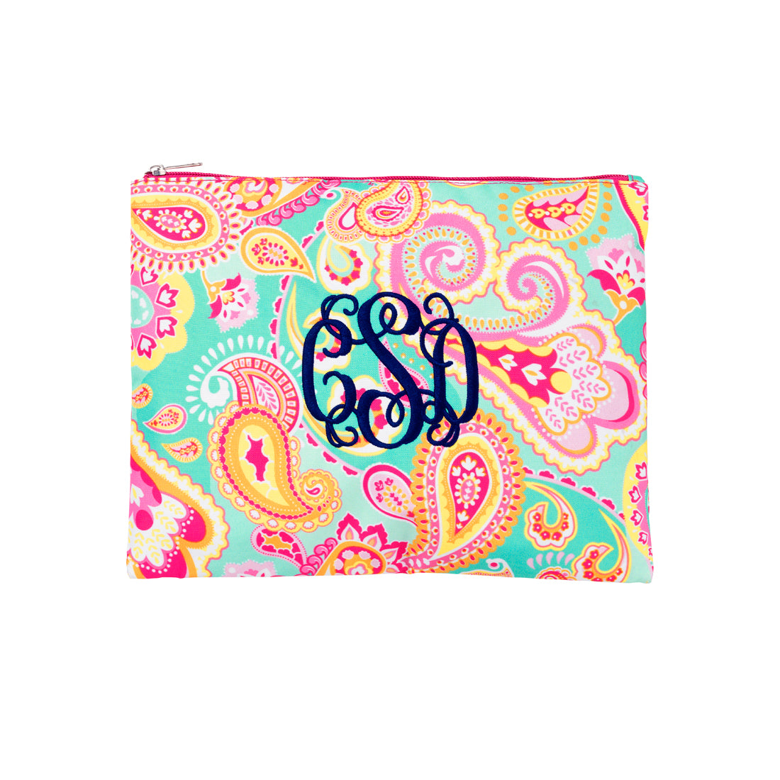 Vibrant Zippered Accessory Bags