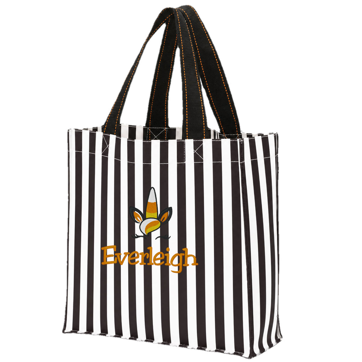 Personalized Unicorn Face Halloween Trick-or-Treat Bag