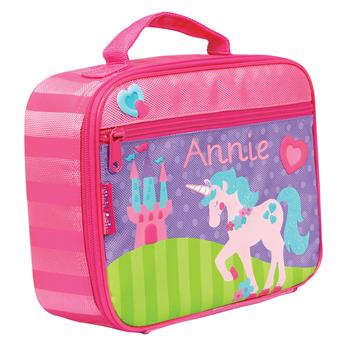 Stephen Joseph Classic Print Lunchbox, Unicorn Castle