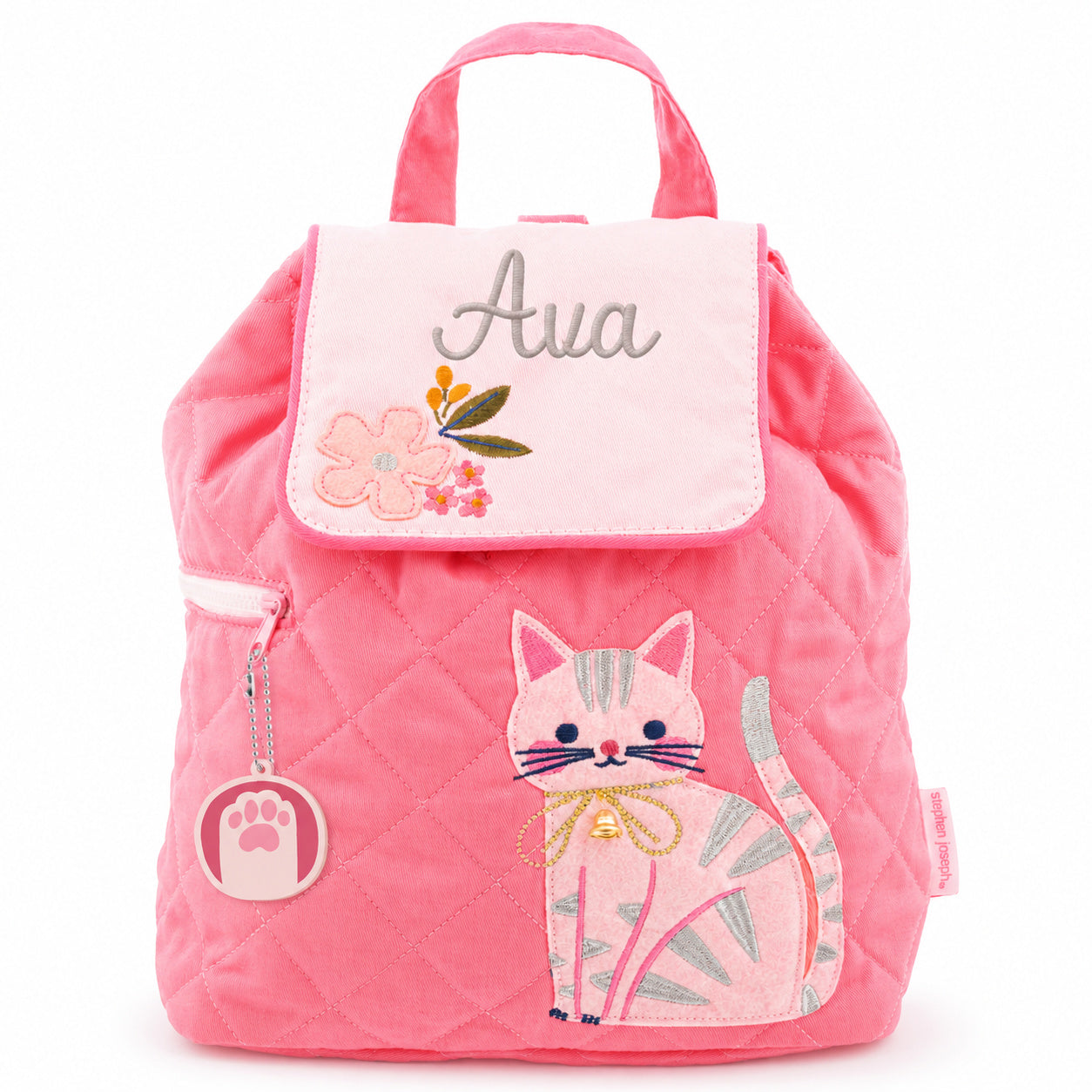 Personalized SJ100108F toddler backpack, front view