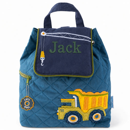 Personalized SJ100109B toddler backpack, front view