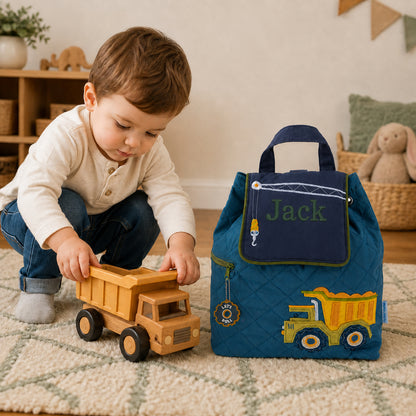 Personalized SJ100109B toddler backpack lifestyle image