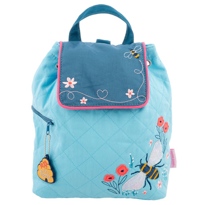 Personalized Bee backpack by Stephen Joseph