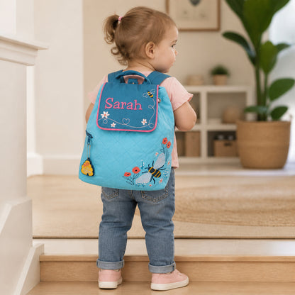 Personalized SJ100113C toddler backpack lifestyle image