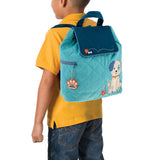 Stephen Joseph Embroidered Quilted Backpack for Toddlers, Puppy