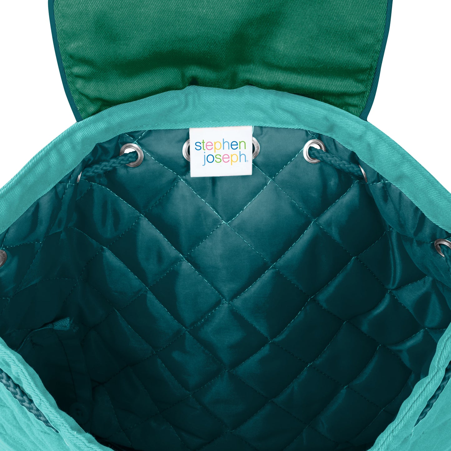 Stephen Joseph Embroidered Quilted Backpack for Toddlers, Bugs