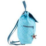 Stephen Joseph Embroidered Quilted Backpack for Toddlers, Cowboy Western