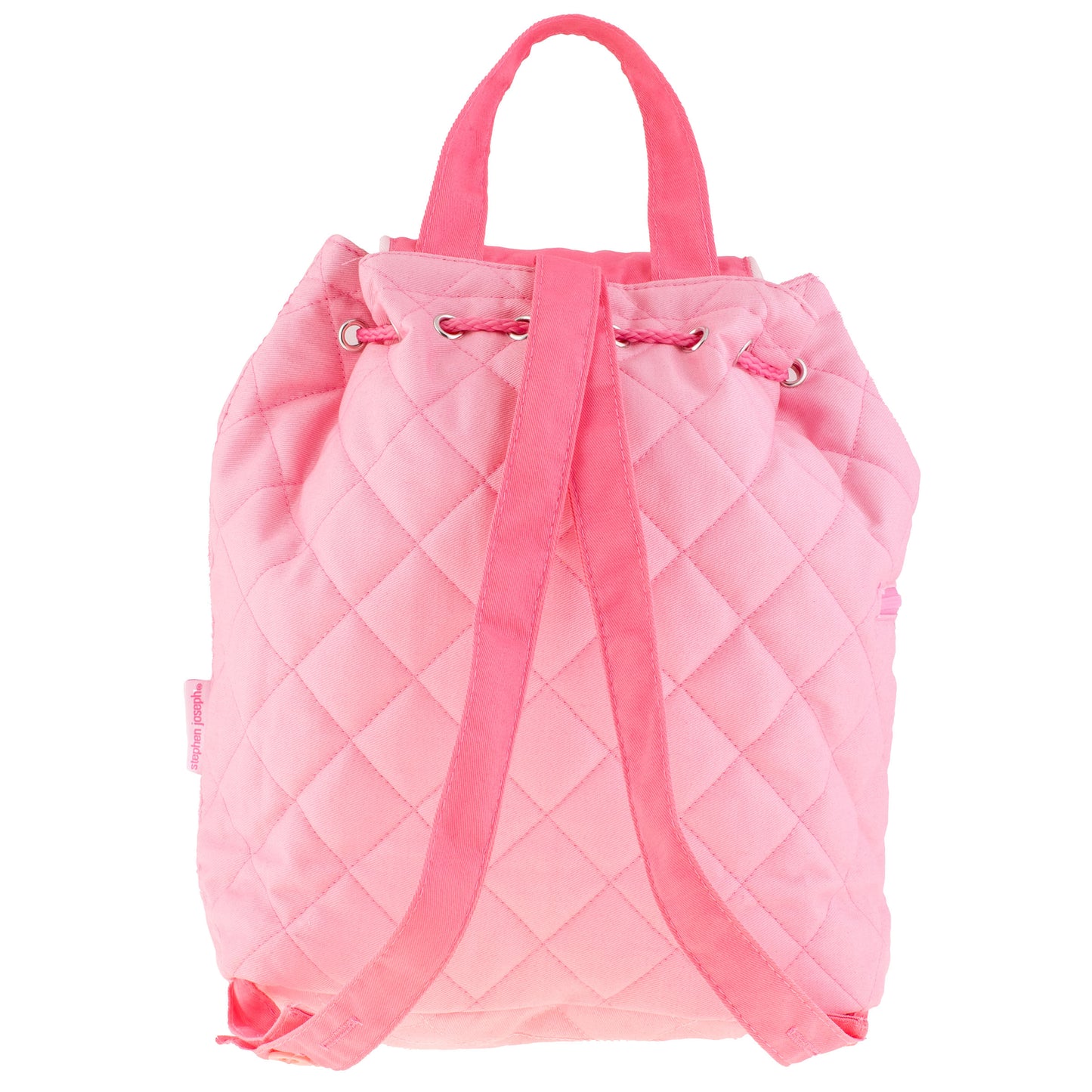 Stephen Joseph Embroidered Quilted Backpack for Toddlers, Ballet