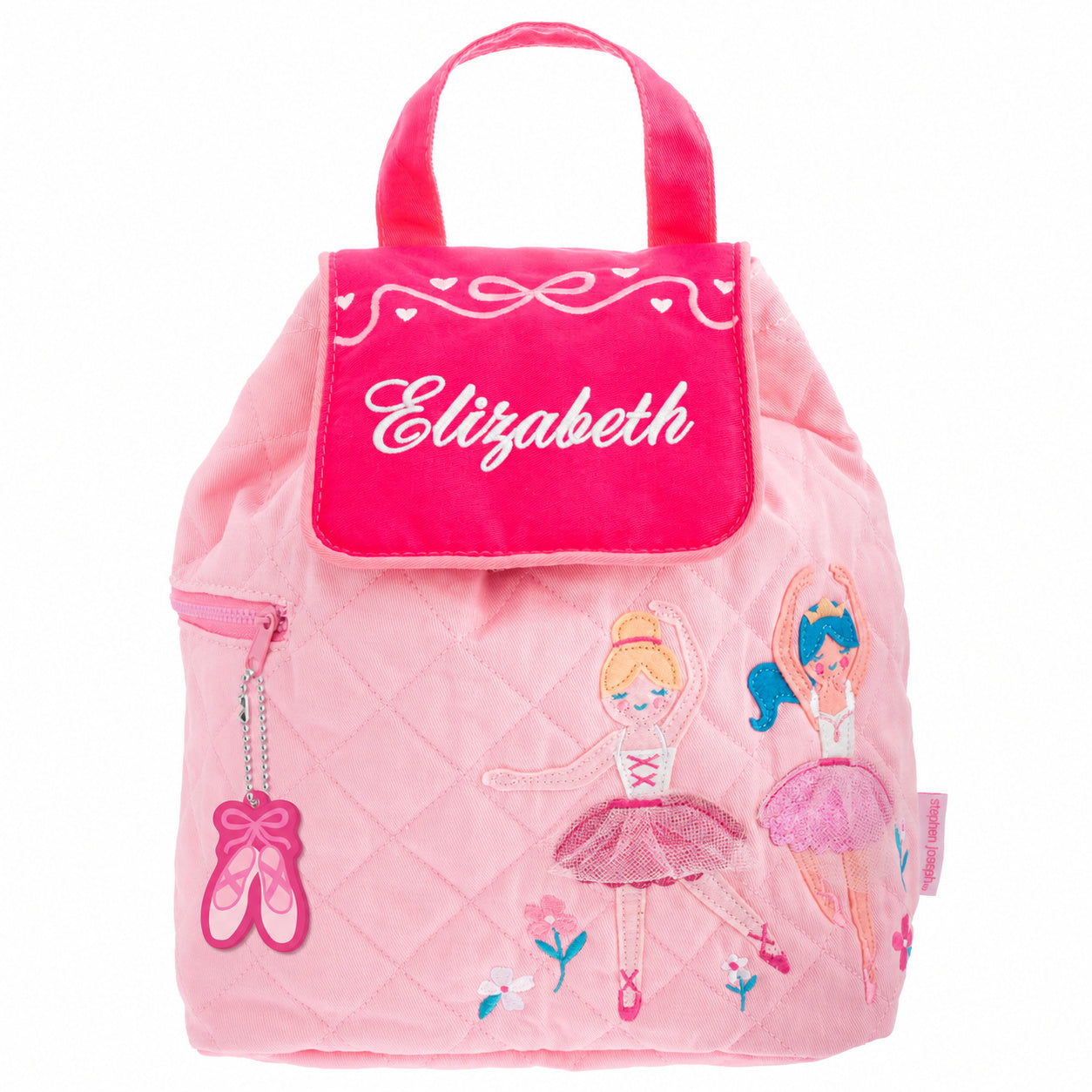 Personalized SJ100142F toddler backpack, front view