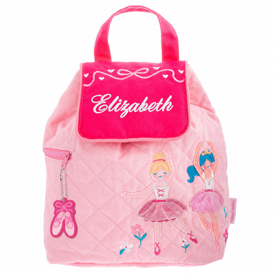 Personalized SJ100142F toddler backpack, front view