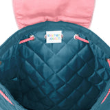 Stephen Joseph Embroidered Quilted Backpack for Toddlers, Ladybug