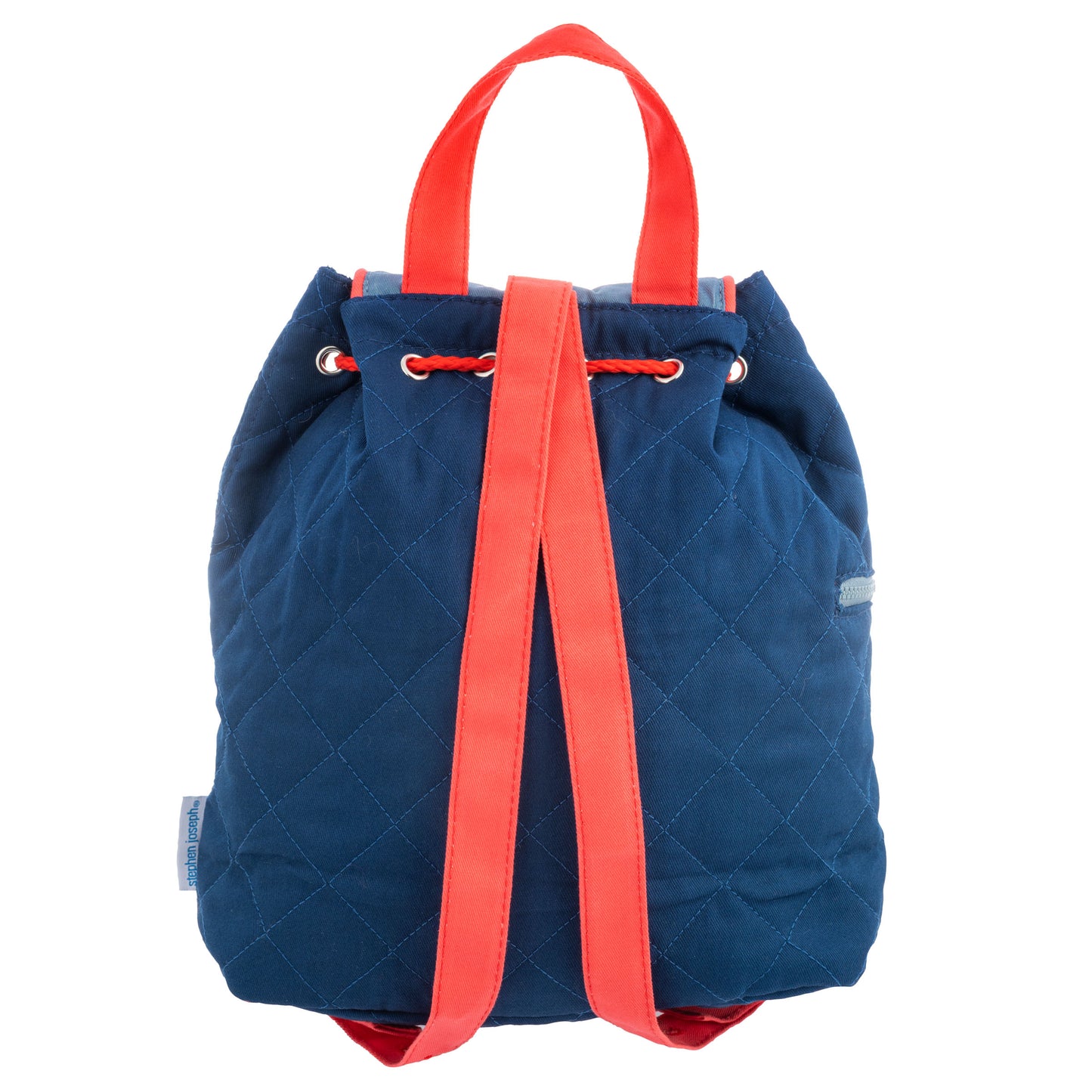 Stephen Joseph Embroidered Quilted Backpack for Toddlers, Helicopter & Plane