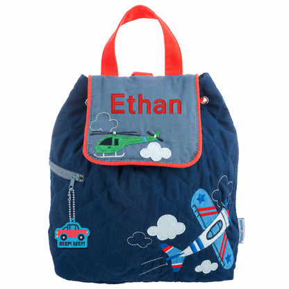 Personalized SJ100162A toddler backpack, front view