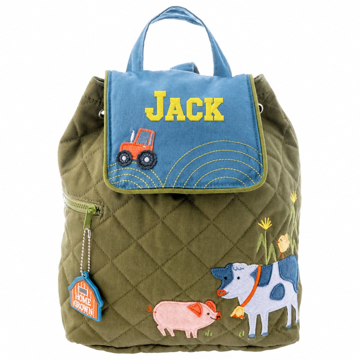 Personalized SJ100168D toddler backpack, front view