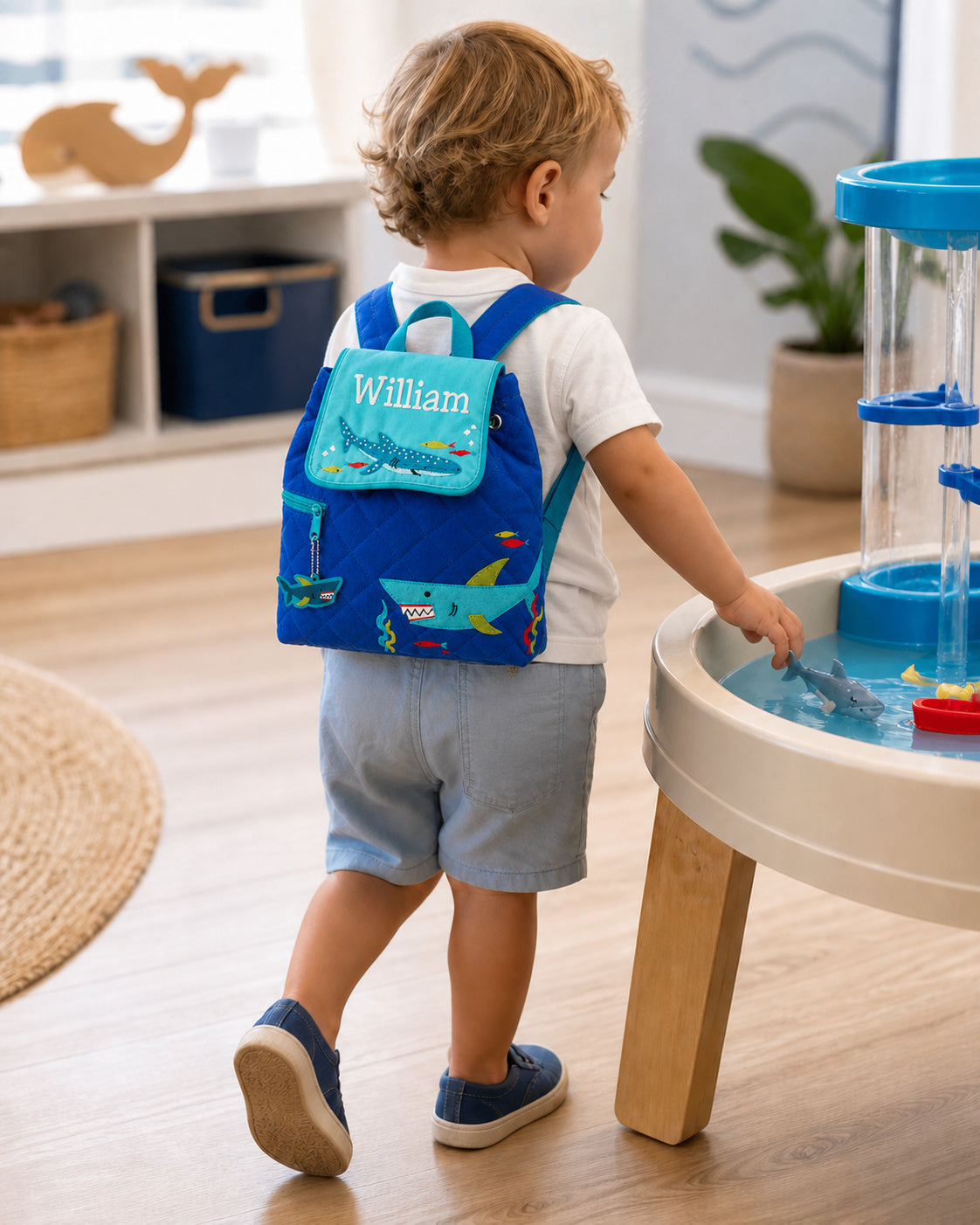Personalized SJ100180B toddler backpack lifestyle image