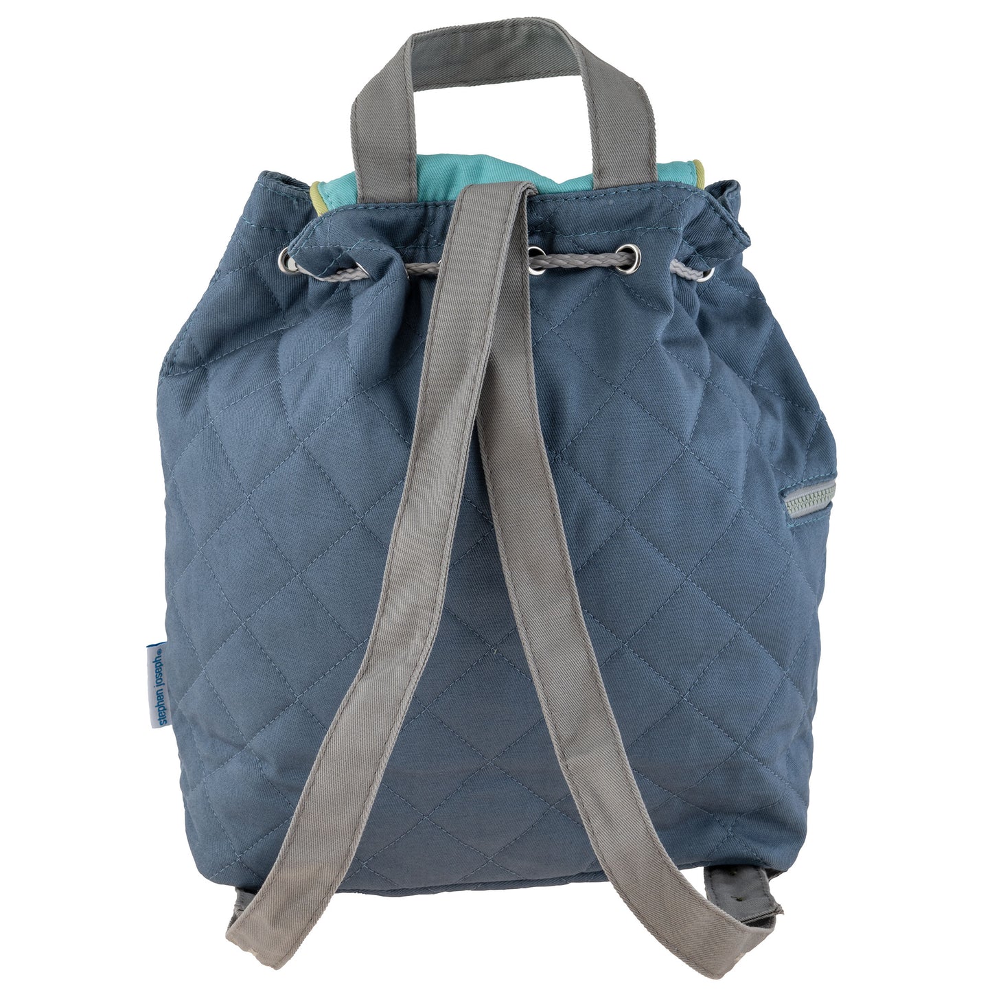 Stephen Joseph Embroidered Quilted Backpack for Toddlers, Airplane