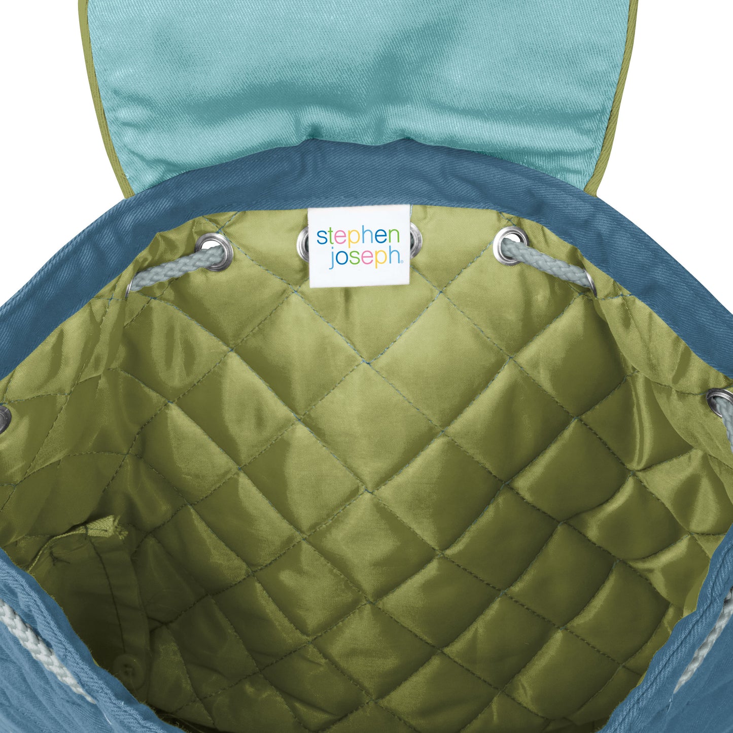 Stephen Joseph Embroidered Quilted Backpack for Toddlers, Airplane