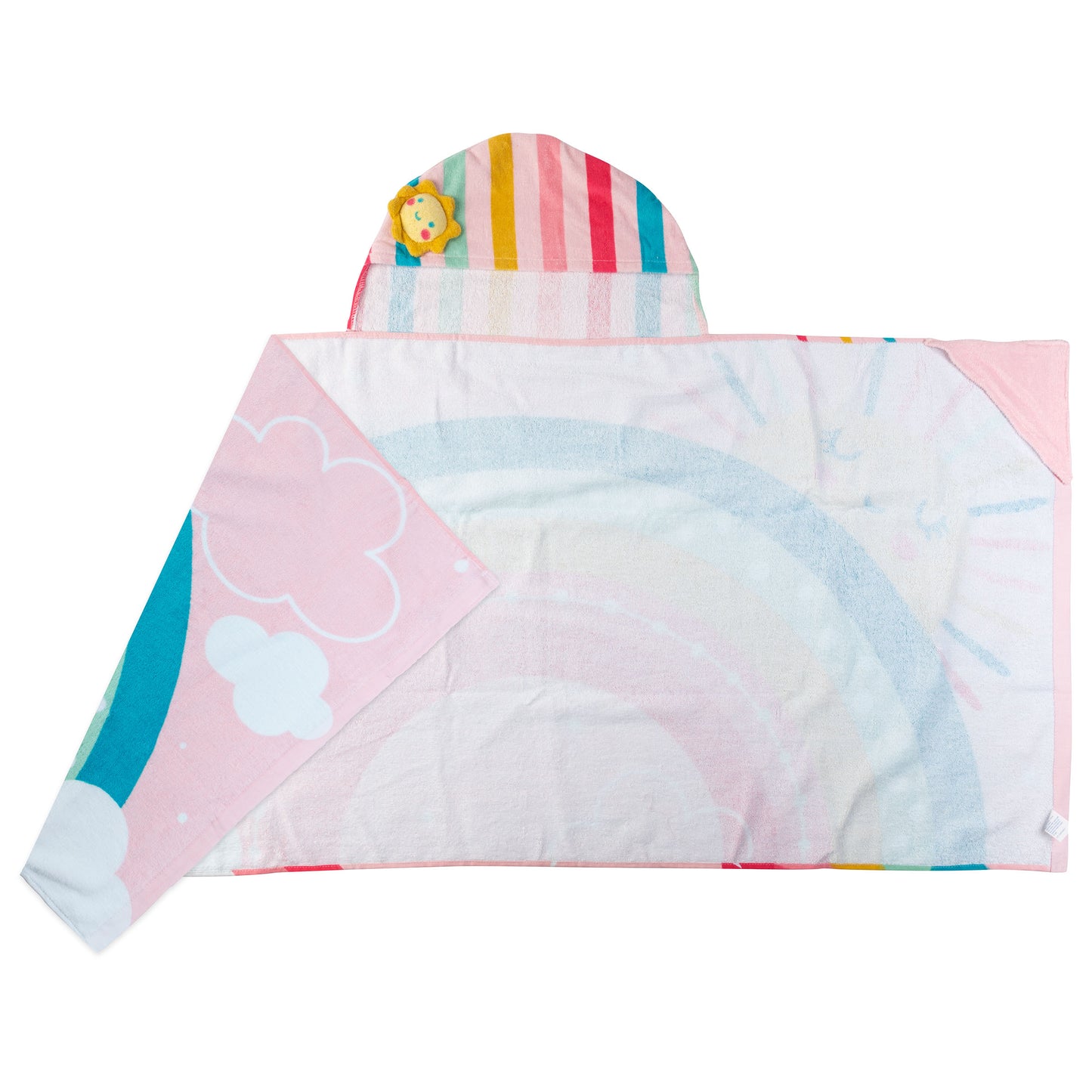 Stephen Joseph Hooded Towel, Rainbow