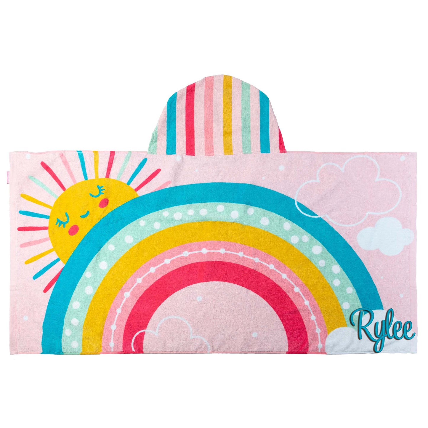 Stephen Joseph Hooded Towel, Rainbow