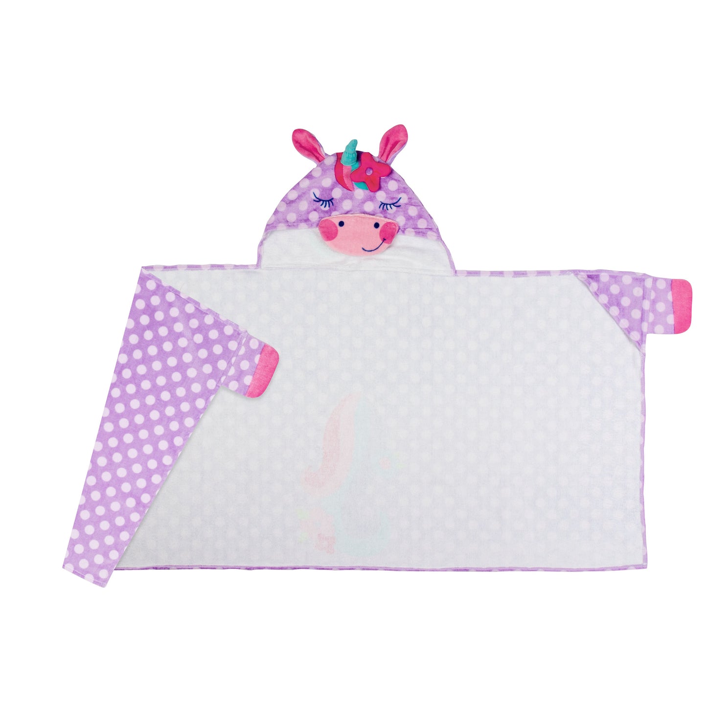 Stephen Joseph Hooded Towel, Unicorn