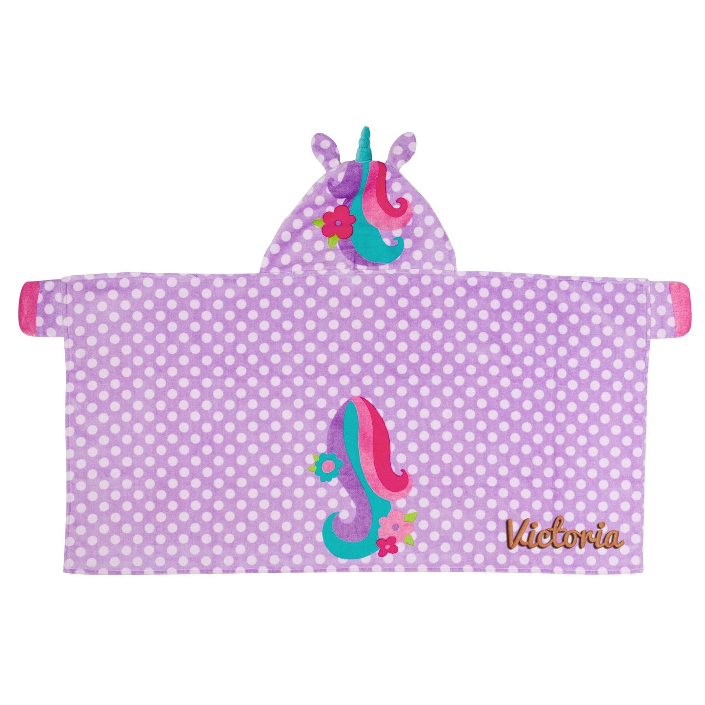 Stephen Joseph Hooded Towel, Unicorn