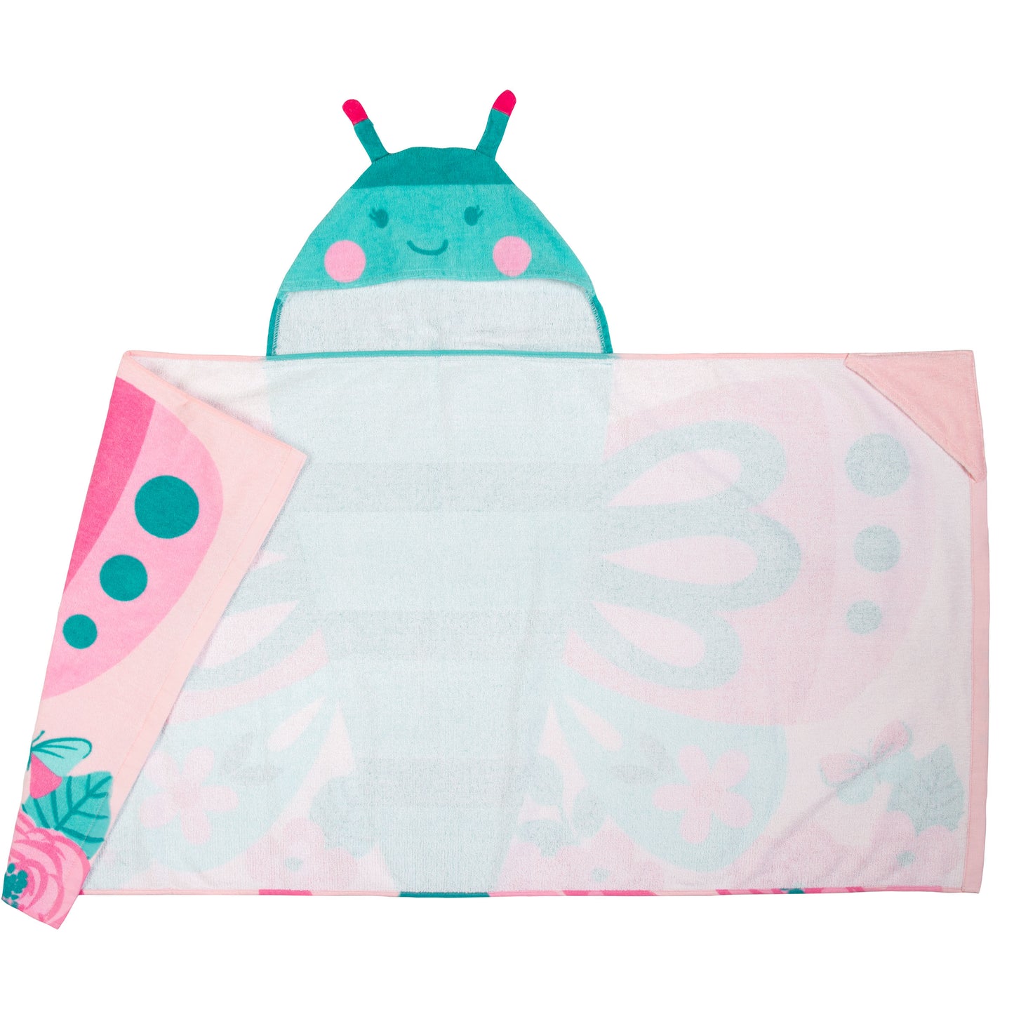 Butterfly Stephen Joseph hooded towel - product photo 6