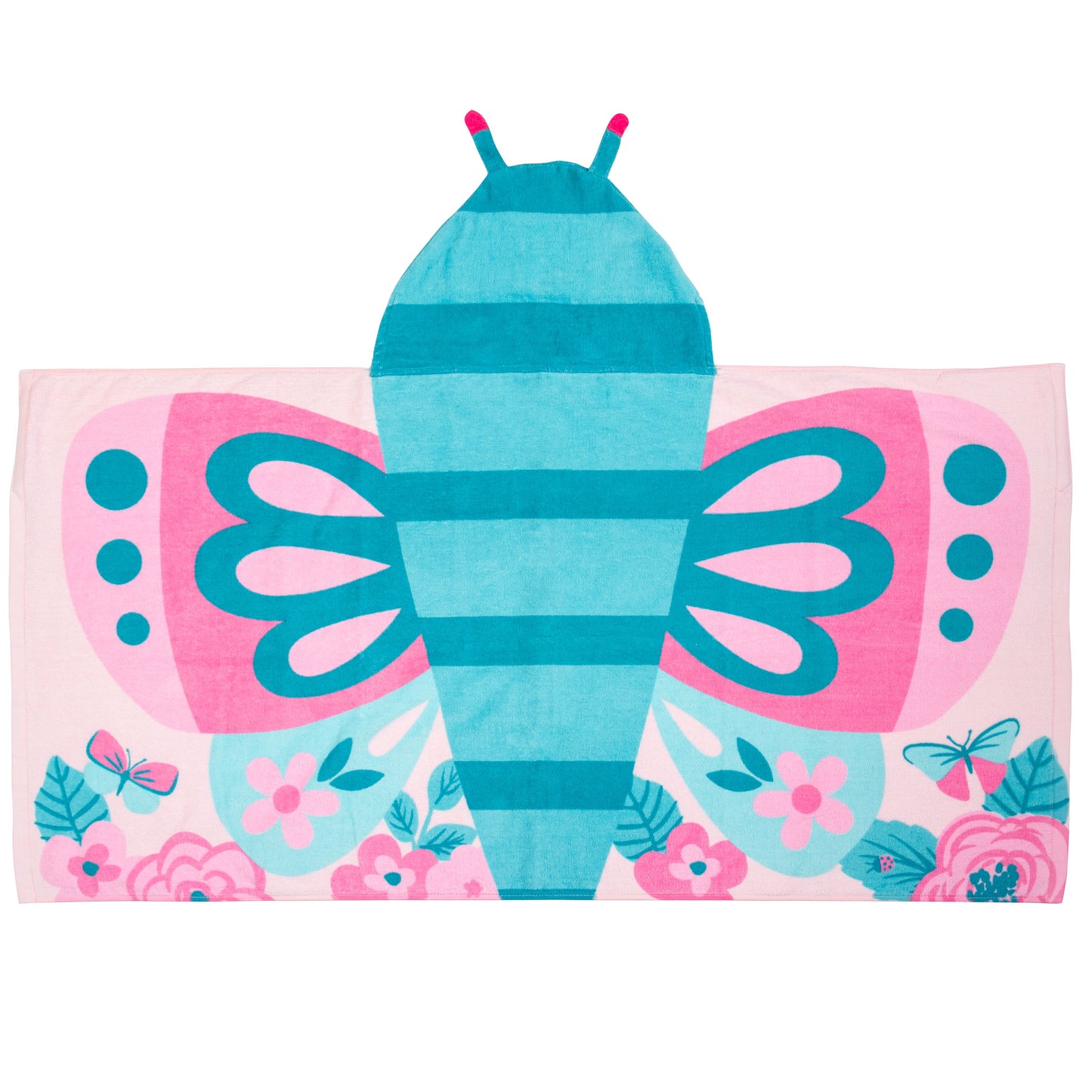 Butterfly Stephen Joseph hooded towel - product photo 2