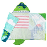 Alligator Pirate Hooded Towel