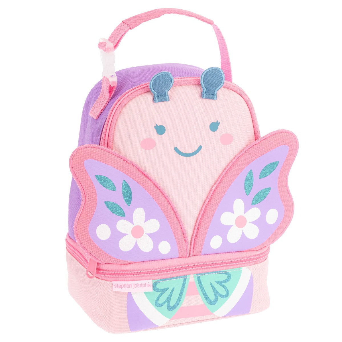 Butterfly lunch pal lunch box, character design front view