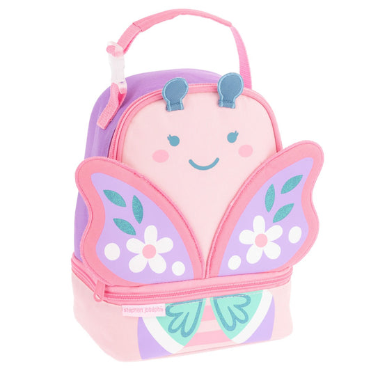 Butterfly lunch pal lunch box, character design front view