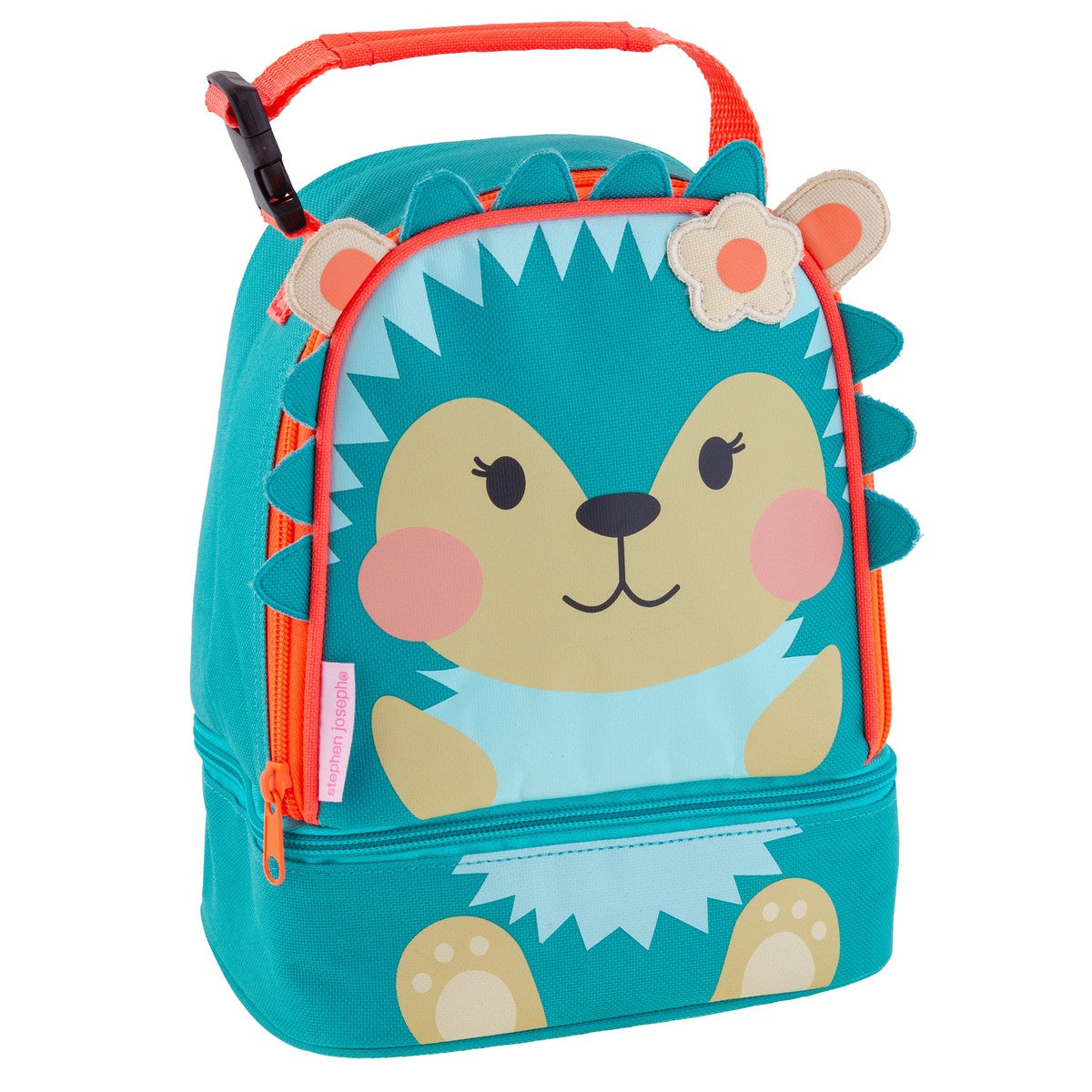 Hedgehog lunch pal lunch box, character design front view