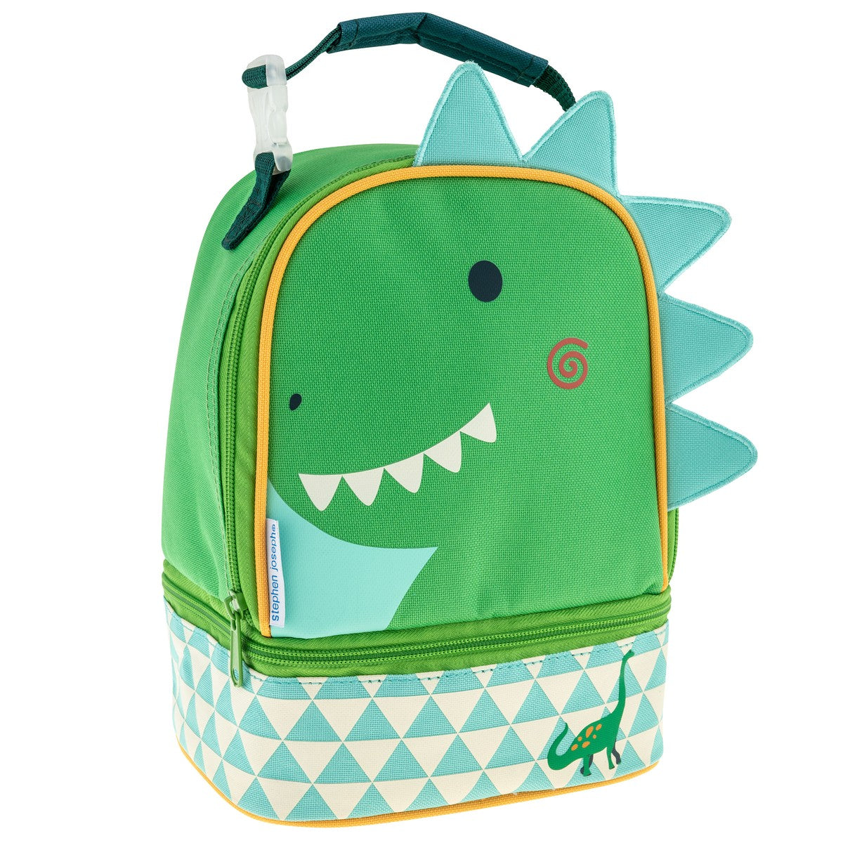 Dinosaur lunch pal lunch box, character design front view