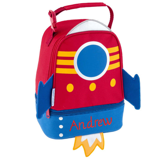 Space lunch pal lunch box, bottom compartment zipper view