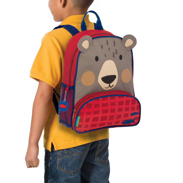 Stephen Joseph Sidekick Character Backpack, Bear