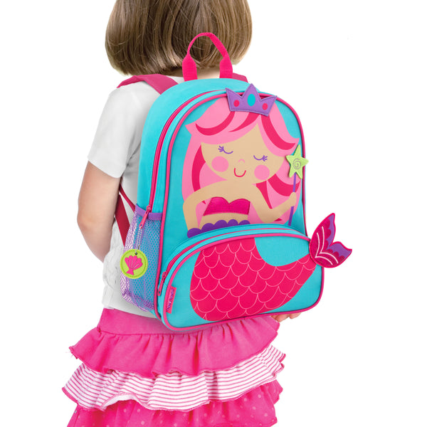 Stephen Joseph Sidekick Character Backpack, Mermaid