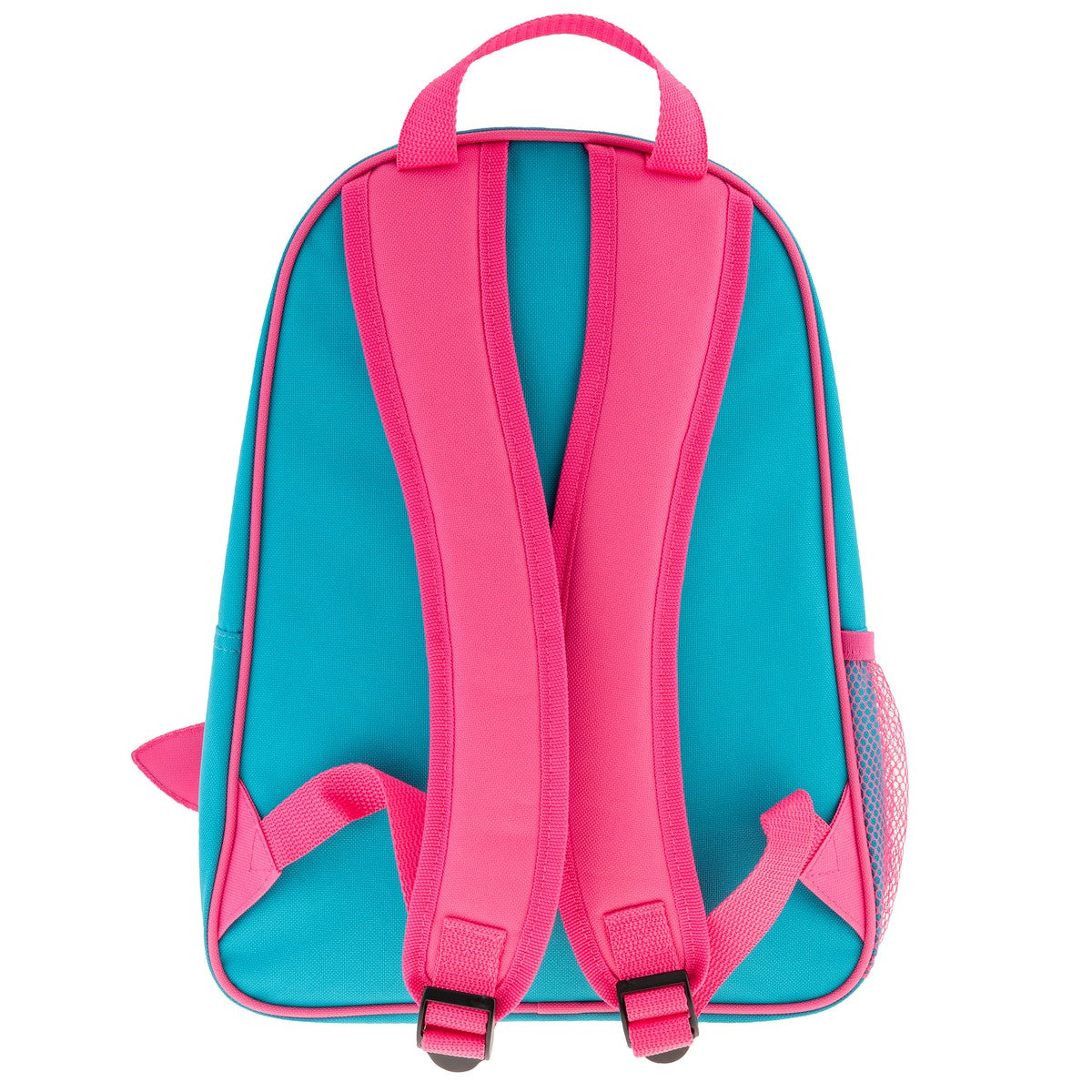 Flower Mermaid Stephen Joseph Sidekick Backpack side angle showing mesh pockets
