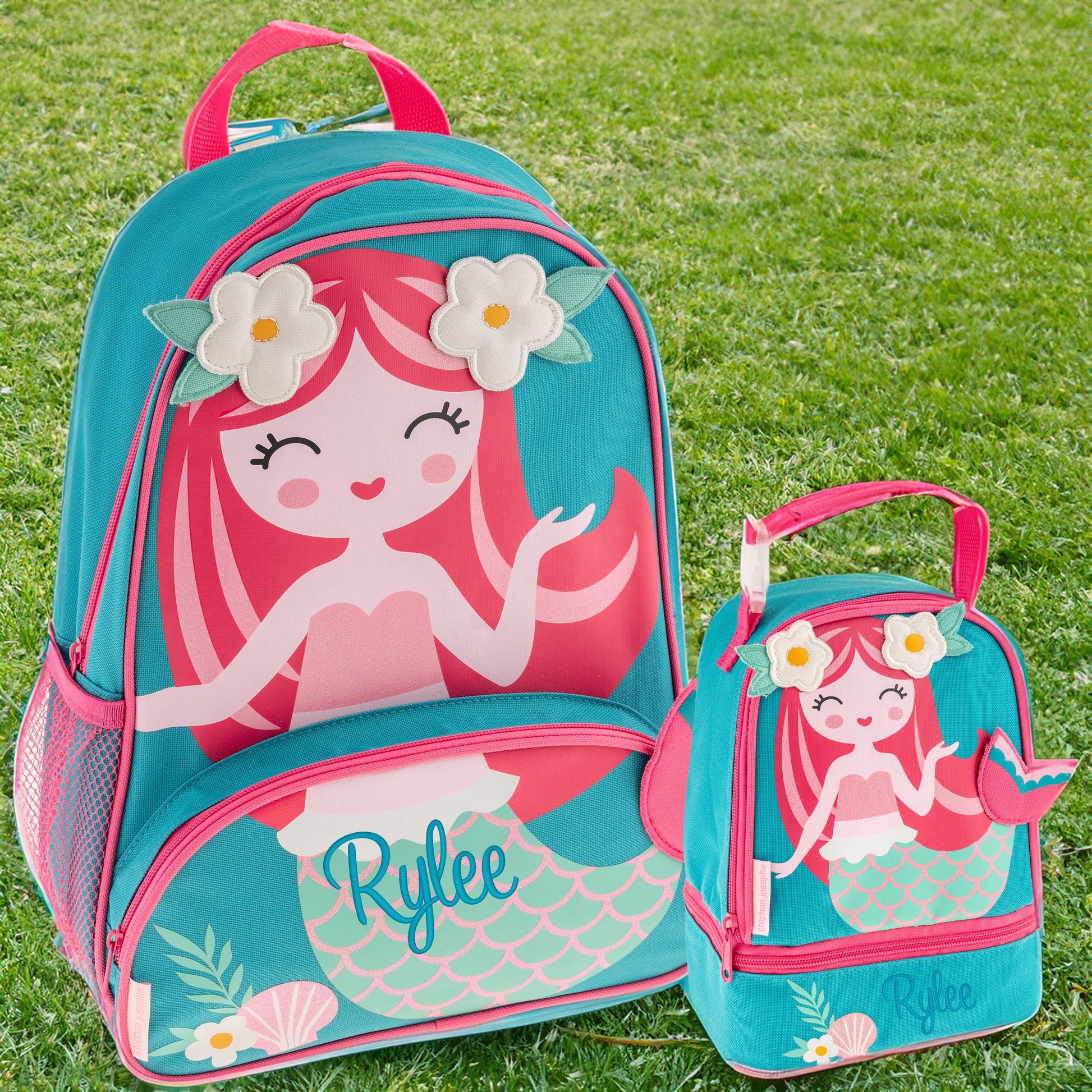 Stephen Joseph Sidekick Backpack, Flower Mermaid personalized primary image