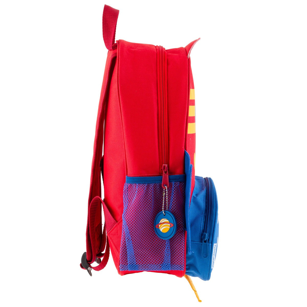 Space Stephen Joseph Sidekick Backpack detail showing cushioned adjustable straps