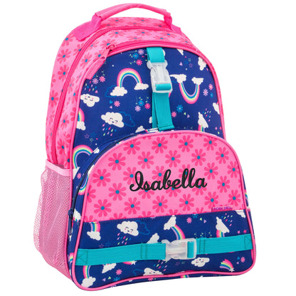 Personalized Rainbow backpack by Stephen Joseph