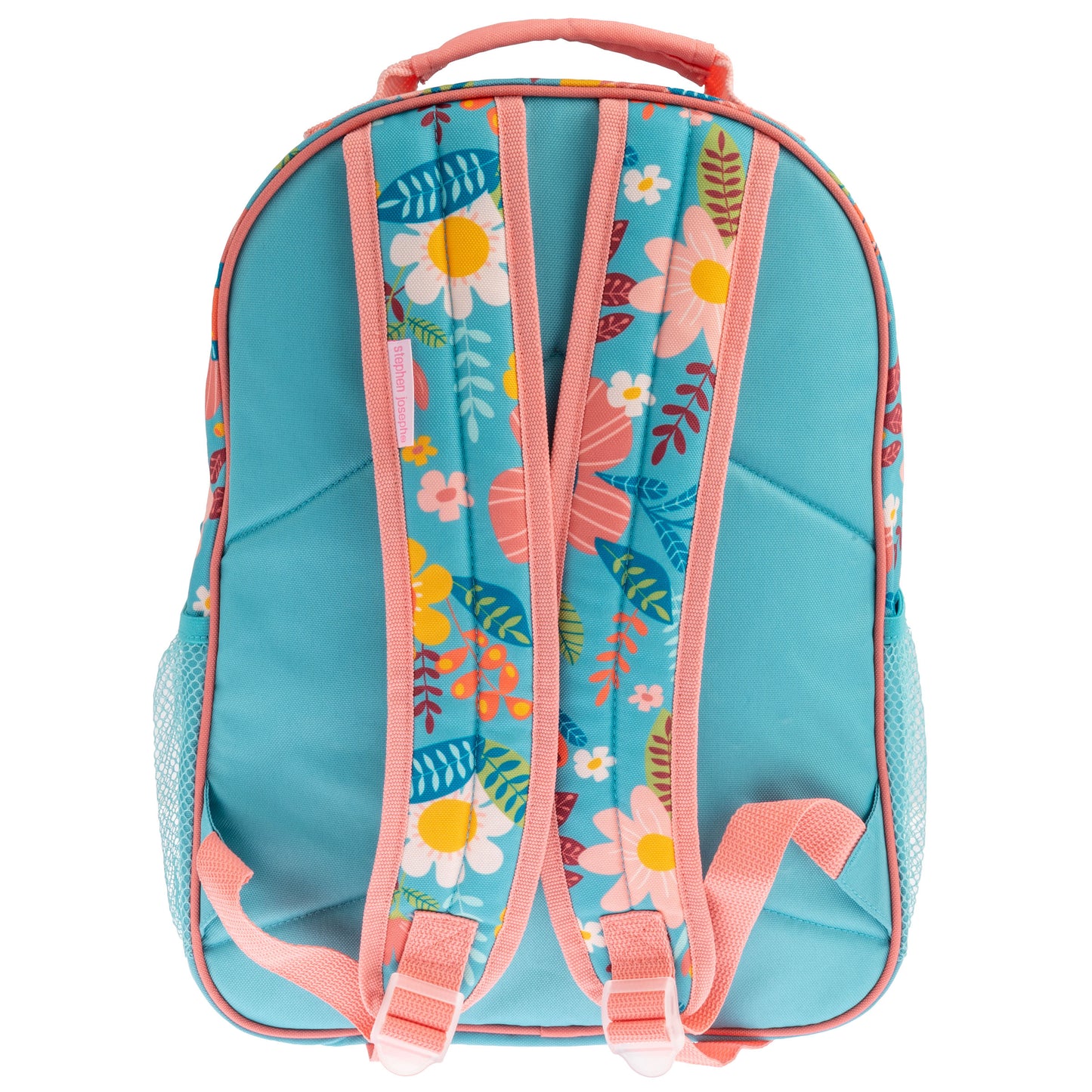 Personalized Stephen Joseph Turquoise Floral Backpack, Lunchbox & Pencil Pouch Set