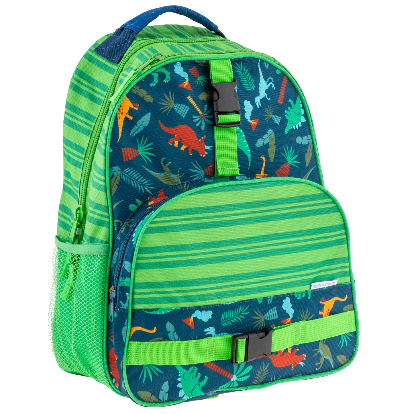 Personalized Stephen Joseph Green Dinosaur Backpack, Lunchbox & Pencil Pouch Set