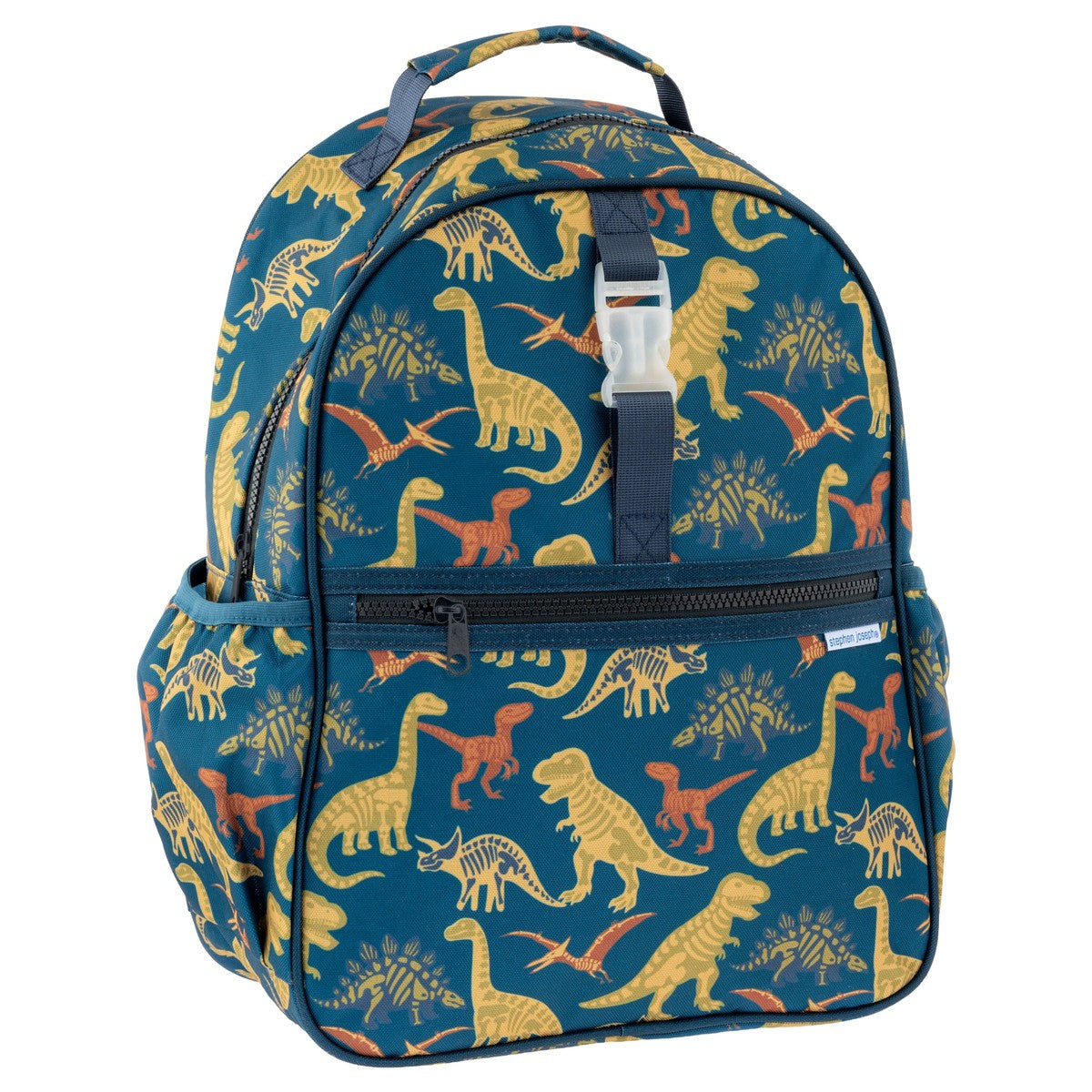 Stephen Joseph All Over Print Backpack, Navy Dinosaurs