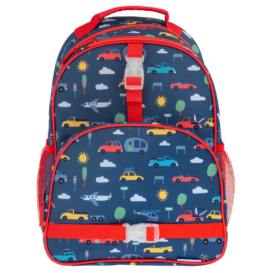 Personalized Cars & Trucks backpack by Stephen Joseph