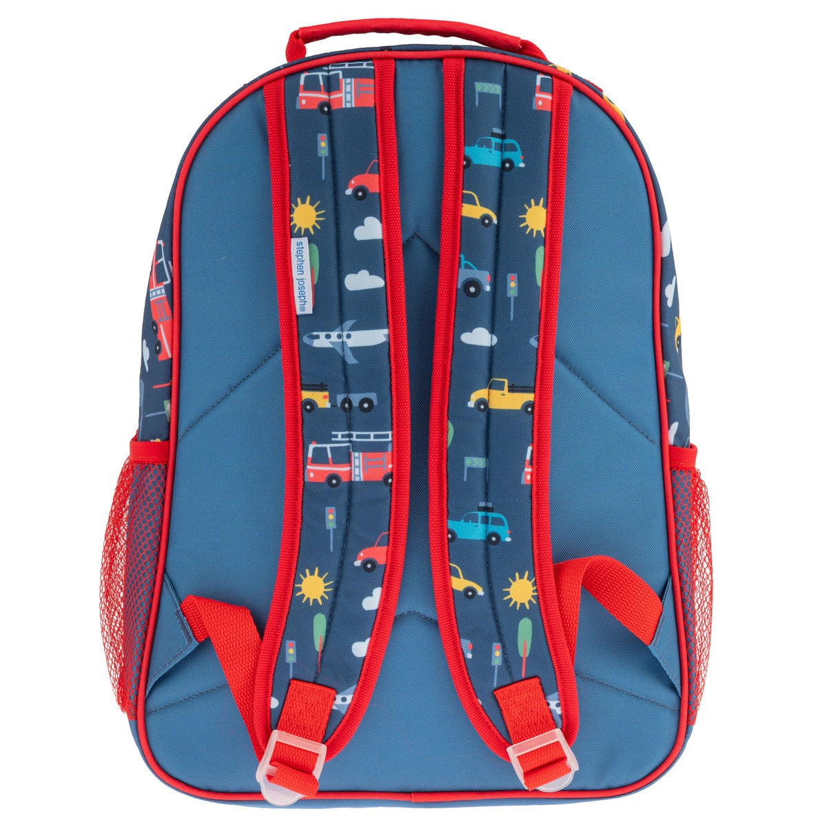 Stephen Joseph All Over Print Backpack, Cars & Trucks