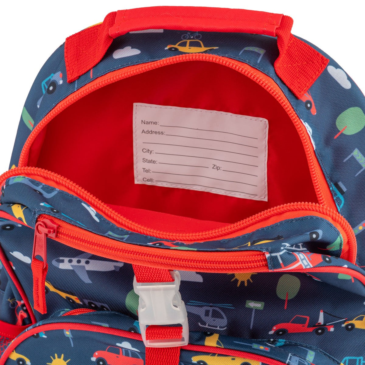 Stephen Joseph All Over Print Backpack, Cars & Trucks