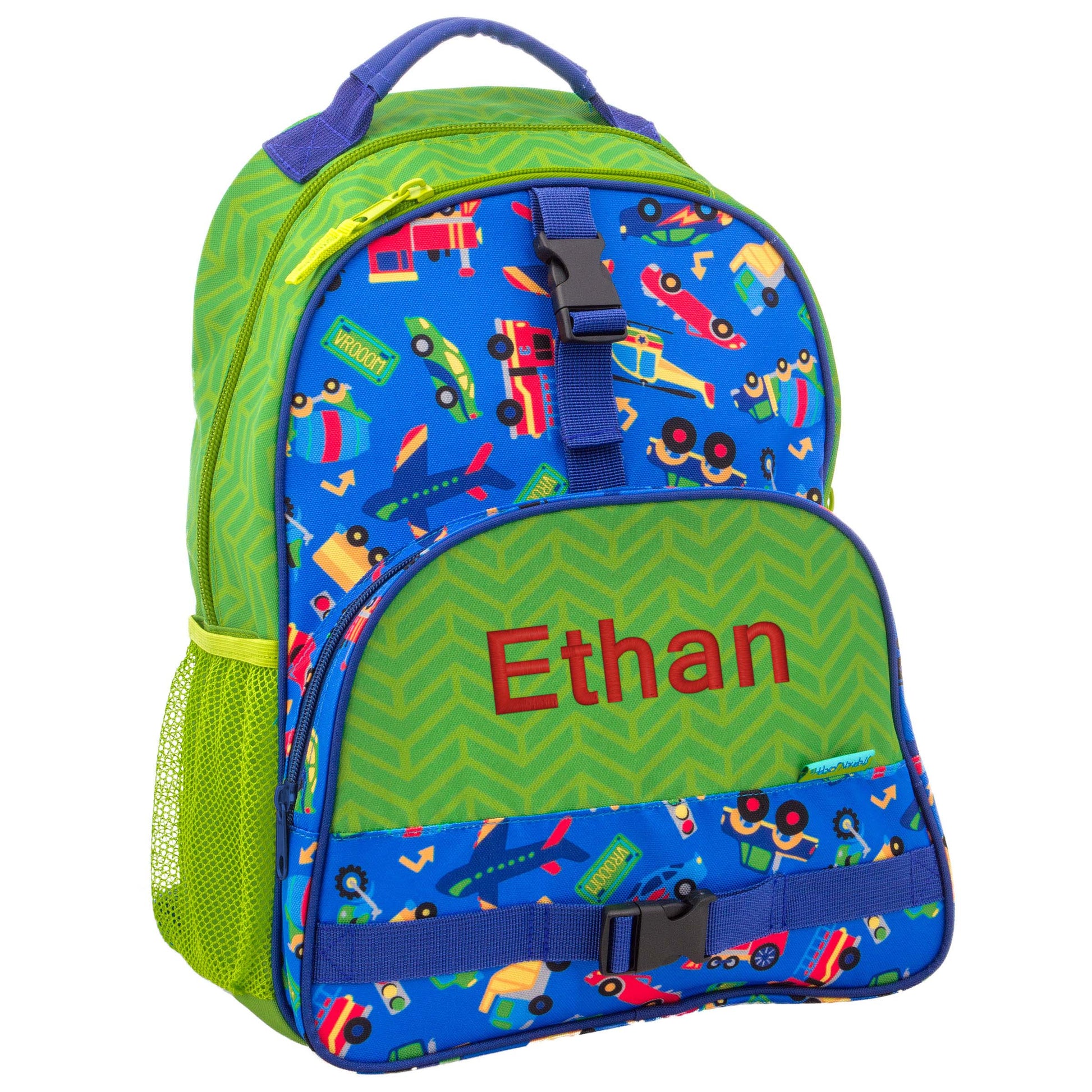 Personalized Transportation backpack by Stephen Joseph