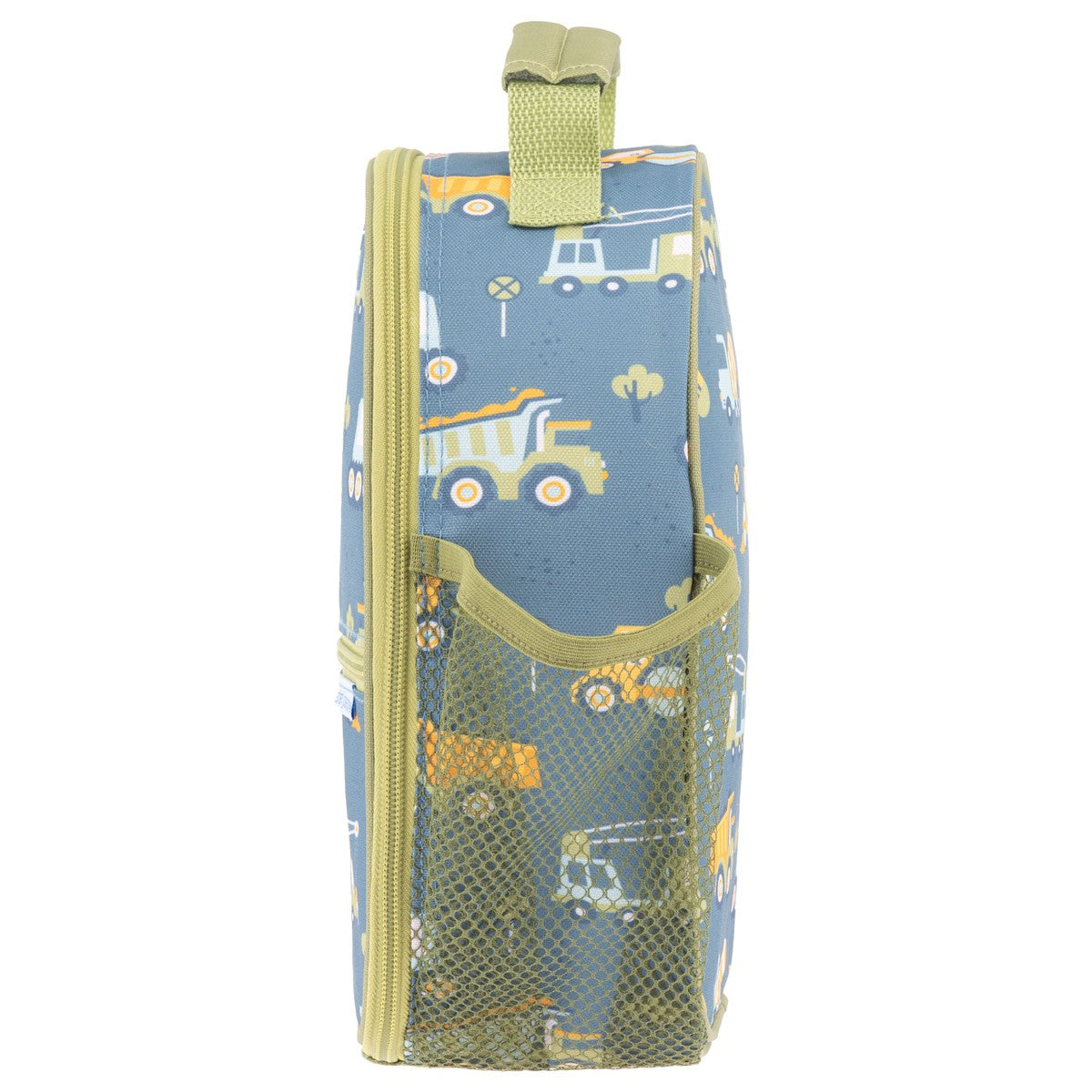 Stephen Joseph All Over Print Lunchbox, Blue Construction